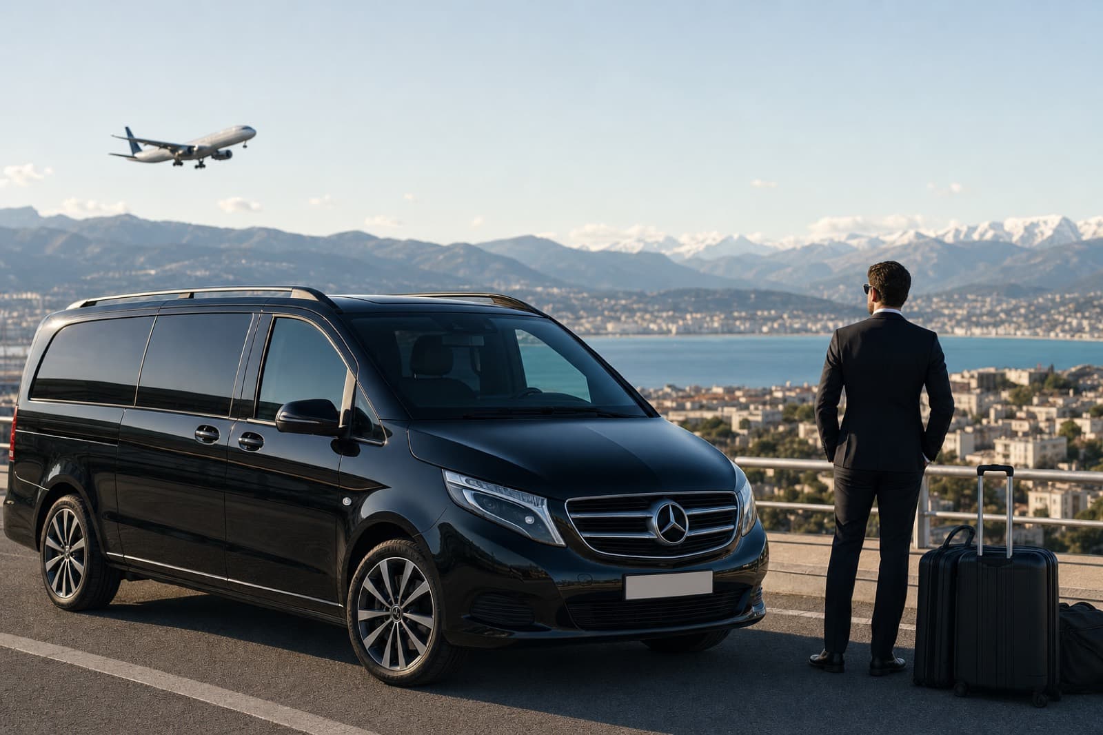 Taxi vs private chauffeur at Nice Airport